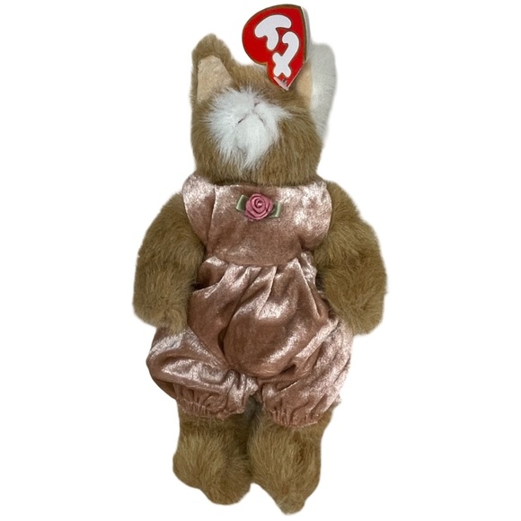 9" Ty Beanie Babies "Pouncer" the Kitty Cat Attic Treasures Collection Tag 1993 - Picture 1 of 6